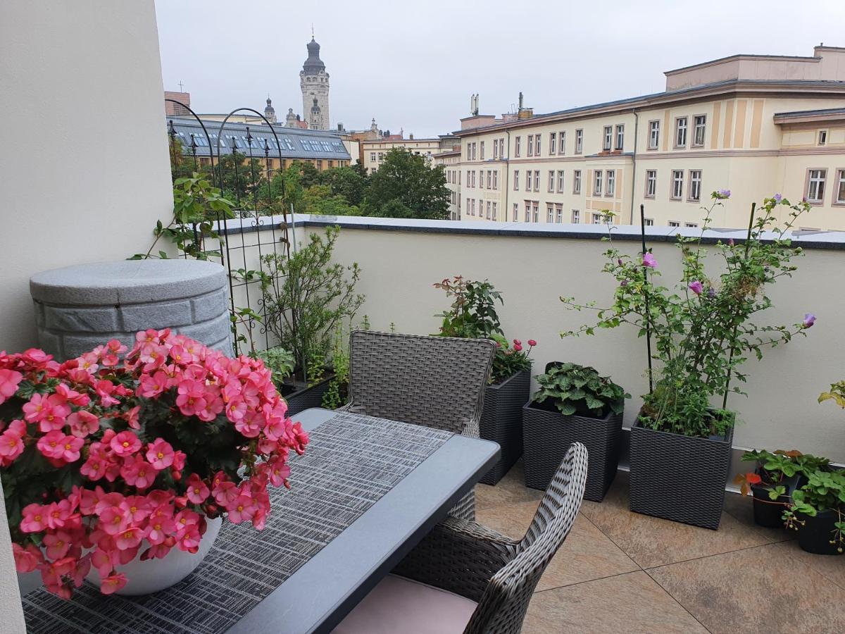 Luxusappartement Mitten In Leipzig Neueroeffnung ! Exteriér fotografie